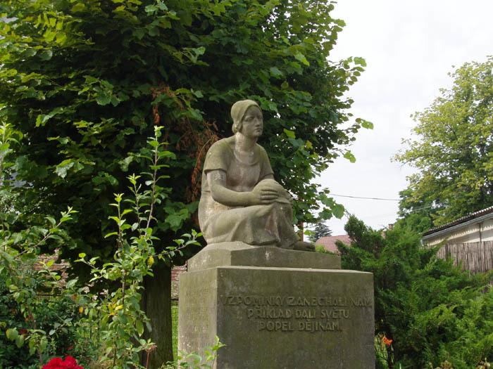 Pomník obětem 1. světové války detail